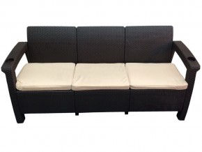 Диван Yalta Sofa 3 Set шоколадный в Чернушке - chernushka.magazin-mebel74.ru | фото