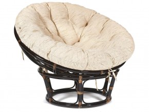 Кресло Papasan 23/01 W с подушкой Antique brown, ткань Старт в Чернушке - chernushka.magazin-mebel74.ru | фото