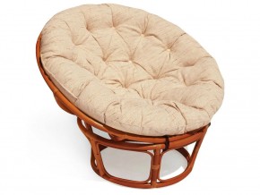 Кресло Papasan 23/01 W с подушкой Cognac, ткань Старт в Чернушке - chernushka.magazin-mebel74.ru | фото