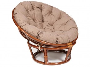 Кресло Papasan 23/01 W с подушкой Pecan, экошерсть Коричневый в Чернушке - chernushka.magazin-mebel74.ru | фото