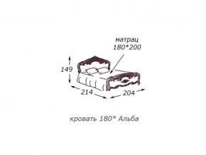 Кровать 2-х спальная 1800*2000 с ортопедом в Чернушке - chernushka.magazin-mebel74.ru | фото