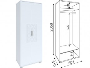 М01 Шкаф двухдверный в Чернушке - chernushka.magazin-mebel74.ru | фото