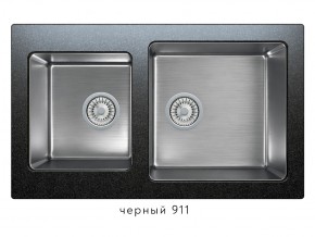 Мойка комбинированная Tolero twist TTS-840 Черный 911 в Чернушке - chernushka.magazin-mebel74.ru | фото