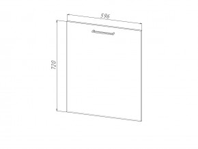 П 60 Комплект для посудомоечной машины 600 мм (цоколь + фасад) ЛДСП в Чернушке - chernushka.magazin-mebel74.ru | фото