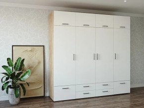 Шкаф распашной 2400К Жемчуг в Чернушке - chernushka.magazin-mebel74.ru | фото