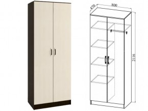 ШКР800.2 Шкаф 2х-створчатый комби в Чернушке - chernushka.magazin-mebel74.ru | фото