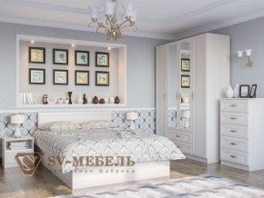 Спальня Вега Сосна Карелия Серия 2 в Чернушке - chernushka.magazin-mebel74.ru | фото